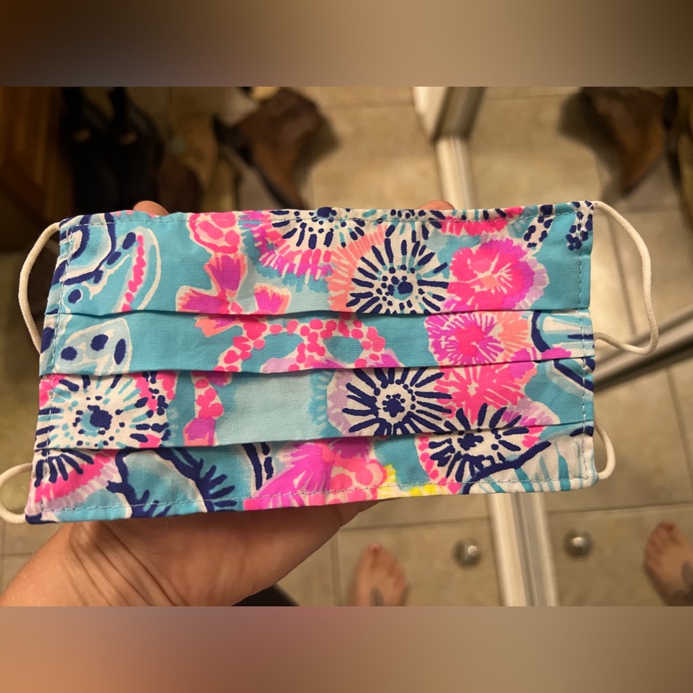 Lilly Pulitzer Mask